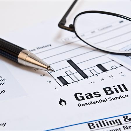 image of natural gas bill